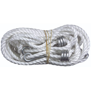 DOUBLE GUY ROPE KIT, 6MM ROPE, WIRE SLIDES ROPE KIT