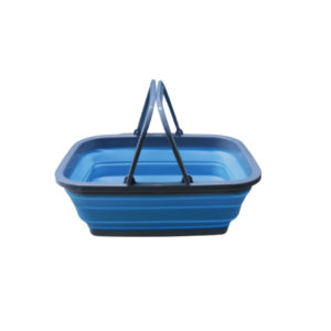 COLLAPSIBLE RECTANGLE BASIN WITH HANDLES