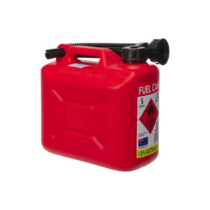 5LTR PLASTIC FUEL CONTAINER RED