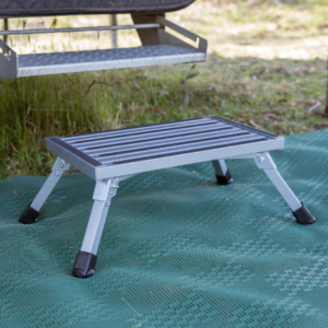 ALUMINIUM CARAVAN STEP GREY