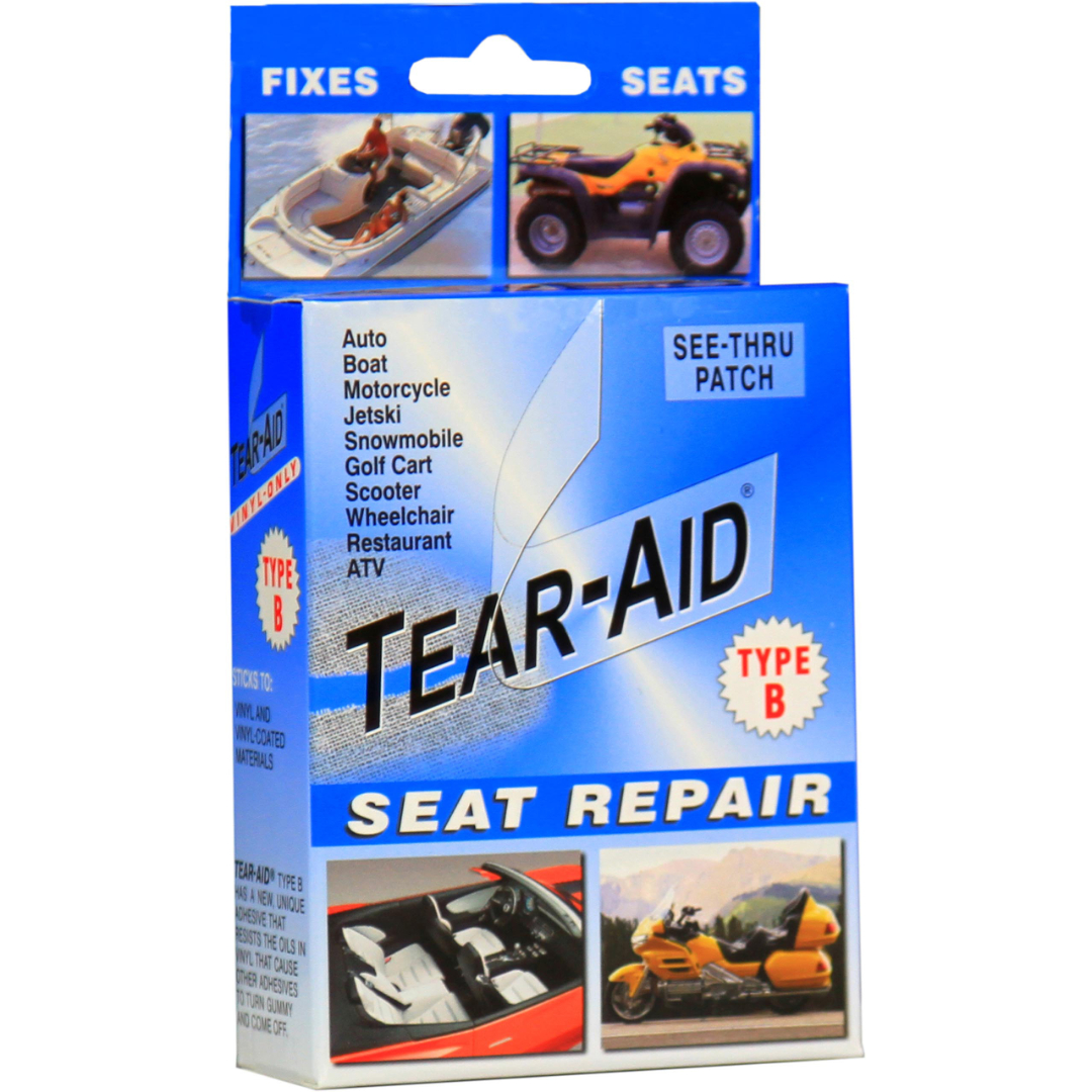 TEAR-AID Tear Repair Kit Type B Inflatable Boats, PVC Vinyl