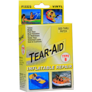 INFLATABLE TEAR AID INSTANT REPAIR SYSTEM YELLOW