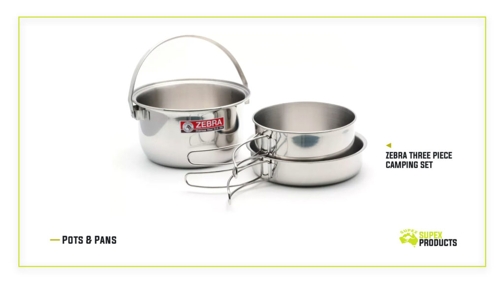 Camping Pots and Pans