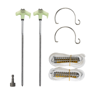AWNING ROPE CLIP PACK