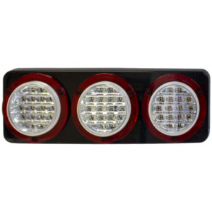 COMBINATION REAR LAMPS – STOP/TAIL/INDICATOR, CLEAR LENS