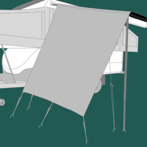 End Wall Fiamma Privacy Screen