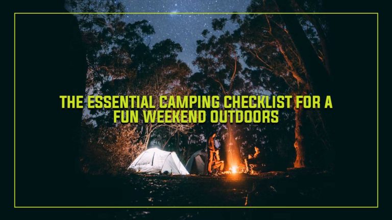 The Essential Camping Checklist