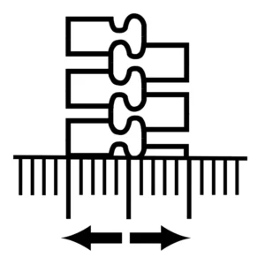  FixnZip (Medium, Black Nickel) - See Size Guide