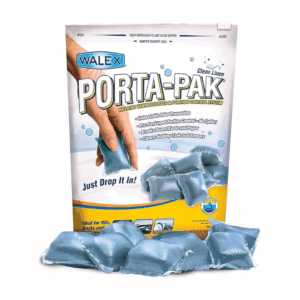 TOILET CHEMICAL SACHETS: WALEX CLEAN LINEN PORTA PAK