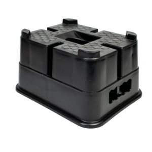 CARAVAN JOCKEY WHEEL BLOCK
